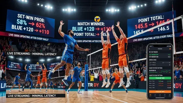 Volleyball Live Odds and In-Play Betting Strategies: Tips, Live Streaming, and Real-Time Betting Options
