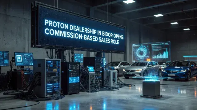 Proton Dealership in Bidor Opens Commission-Based Sales Role